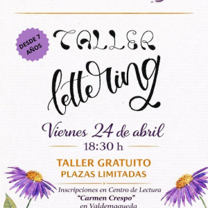 Taller "LETTERING. Escribimos la vida con letras bonitas"